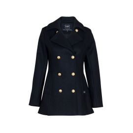 DETROIT OR, Pea coat women fitted cut made of wool