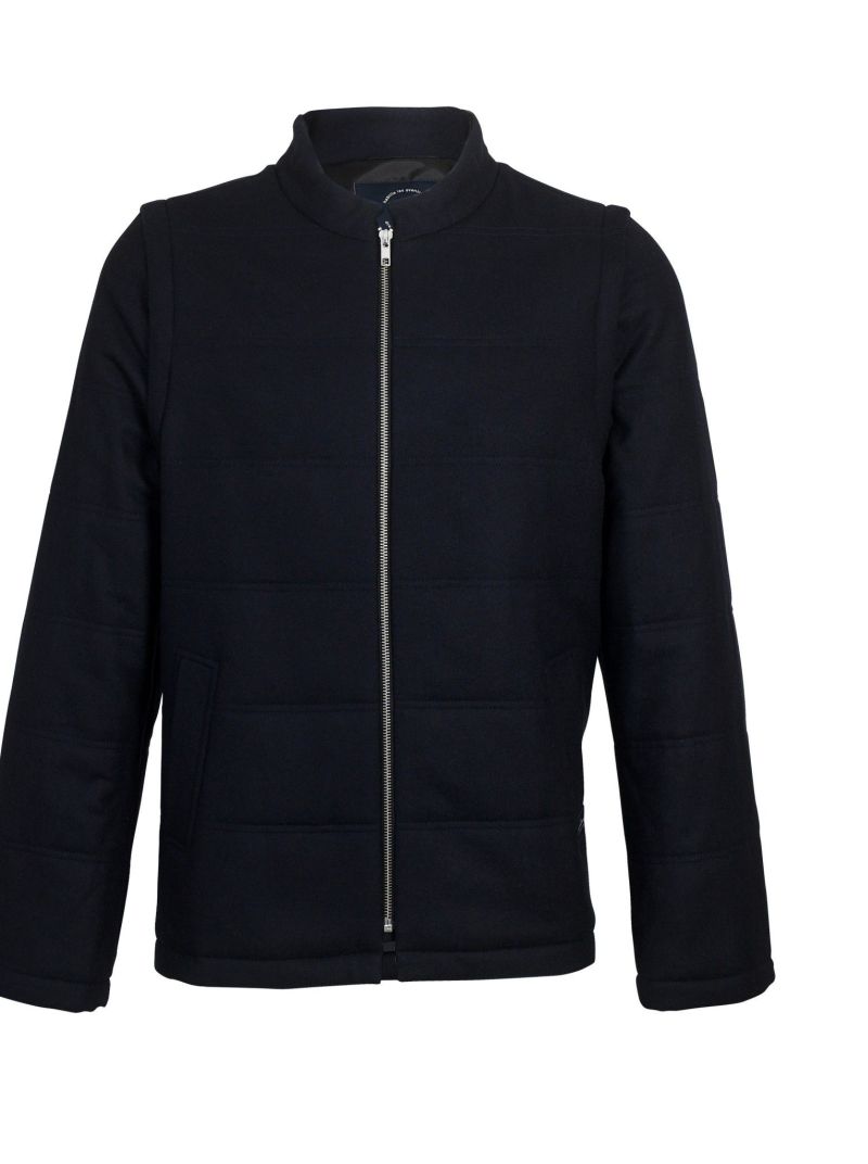 BADEN quilted jacket men removables sleeves