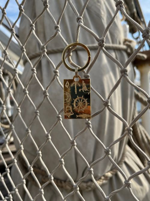 Rectangular key ring - BELEM