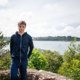 Theo Veste à Capuche Zippée